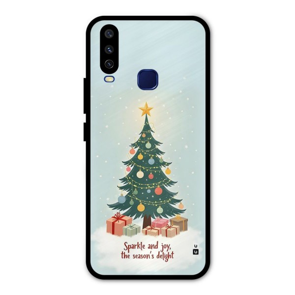 Seasons Delight Metal Back Case for Vivo V17