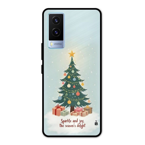 Seasons Delight Metal Back Case for Vivo V21e 5G