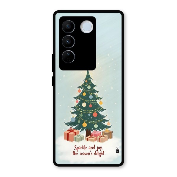 Seasons Delight Metal Back Case for Vivo V27