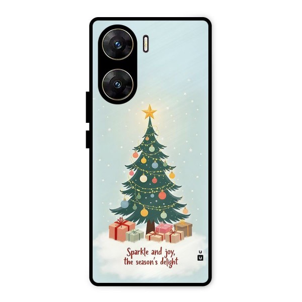 Seasons Delight Metal Back Case for Vivo V29e