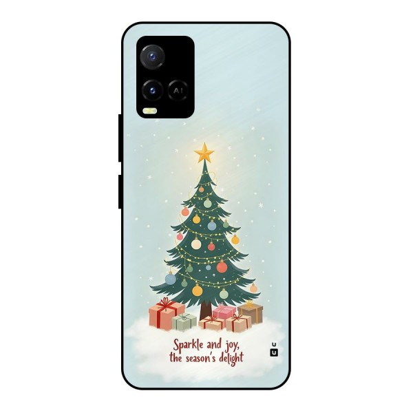 Seasons Delight Metal Back Case for Vivo Y21 2021