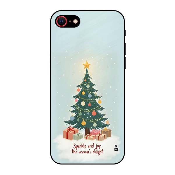 Seasons Delight Metal Back Case for iPhone 8