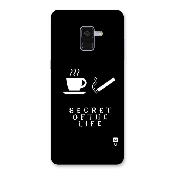 Secrate of Life Back Case for Galaxy A8 Plus