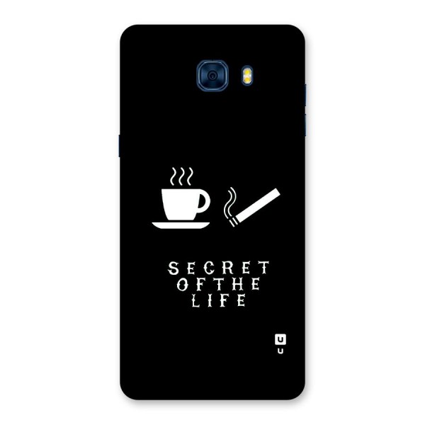 Secrate of Life Back Case for Galaxy C7 Pro