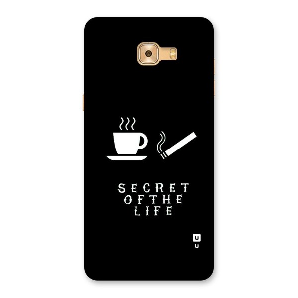 Secrate of Life Back Case for Galaxy C9 Pro