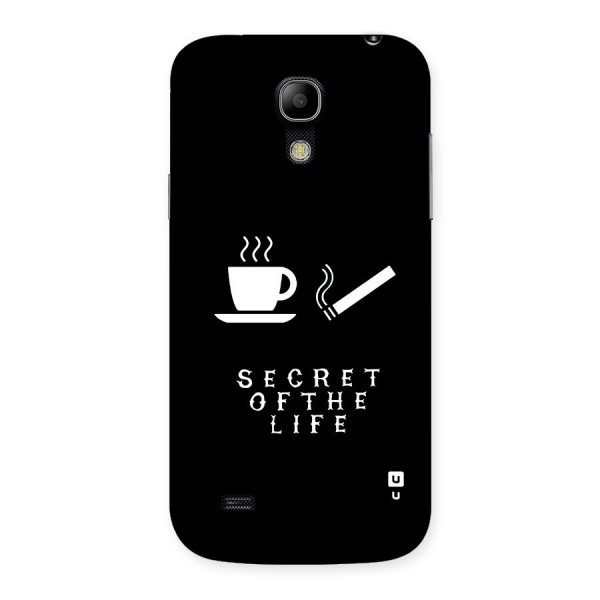 Secrate of Life Back Case for Galaxy S4 Mini