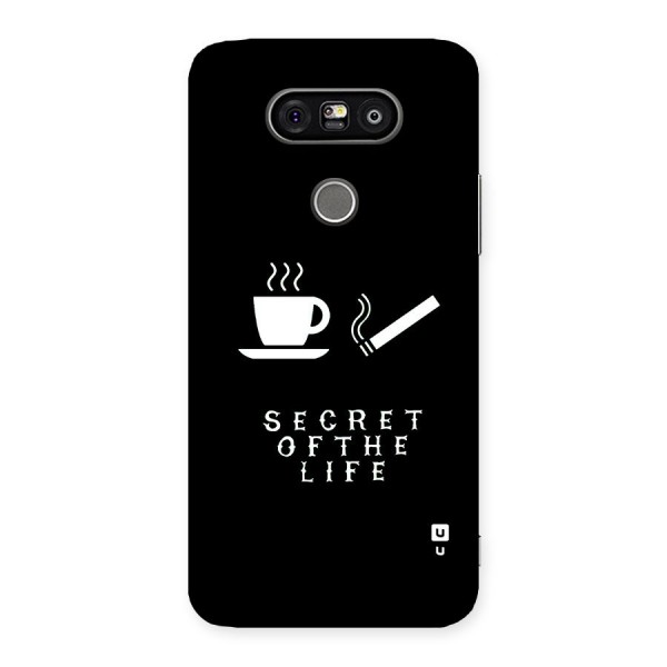 Secrate of Life Back Case for LG G5