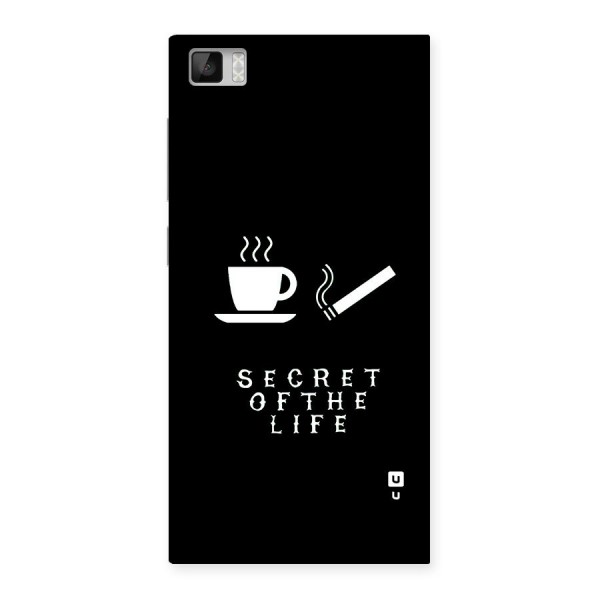 Secrate of Life Back Case for Mi3