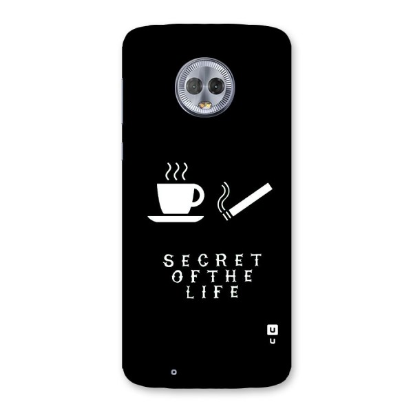 Secrate of Life Back Case for Moto G6