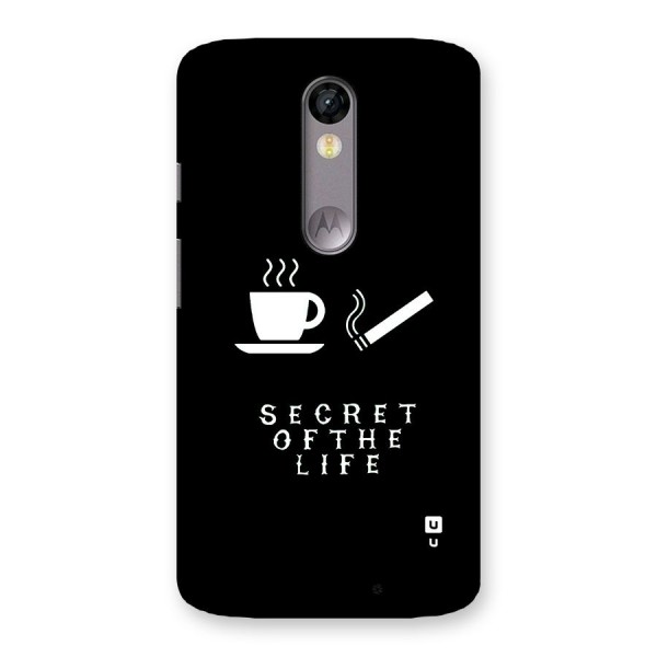 Secrate of Life Back Case for Moto X Force