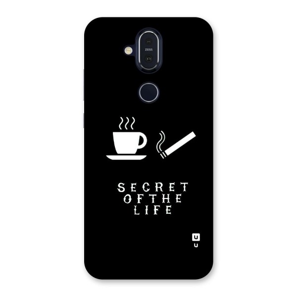 Secrate of Life Back Case for Nokia 8.1