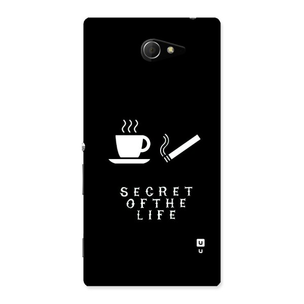 Secrate of Life Back Case for Xperia M2