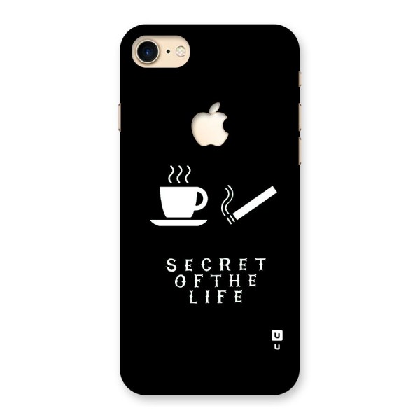 Secrate of Life Back Case for iPhone 7 Apple Cut