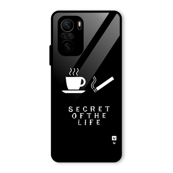 Secrate of Life Glass Back Case for Mi 11x