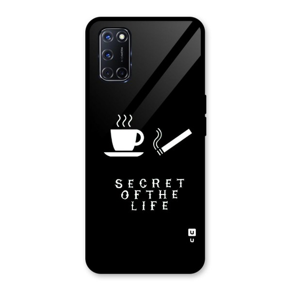 Secrate of Life Glass Back Case for Oppo A52