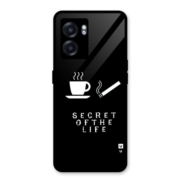 Secrate of Life Glass Back Case for Oppo K10 (5G)