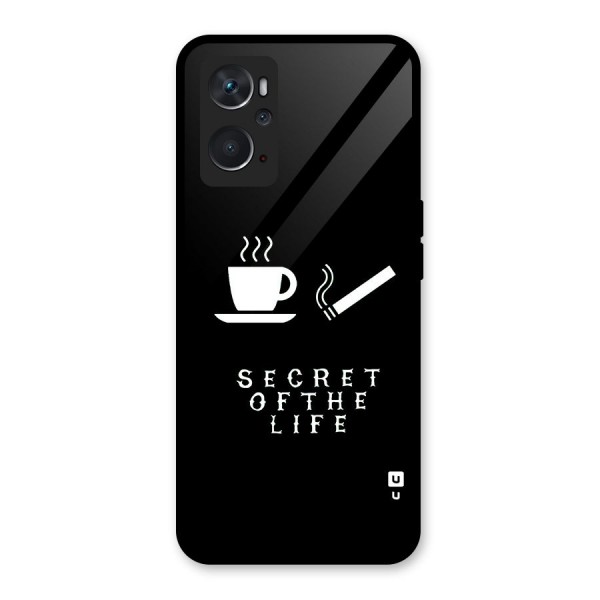 Secrate of Life Glass Back Case for Oppo K10 4G