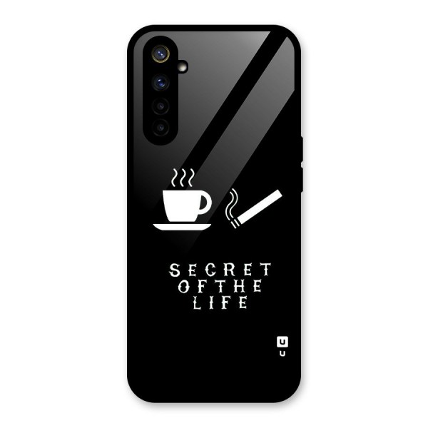 Secrate of Life Glass Back Case for Realme 6