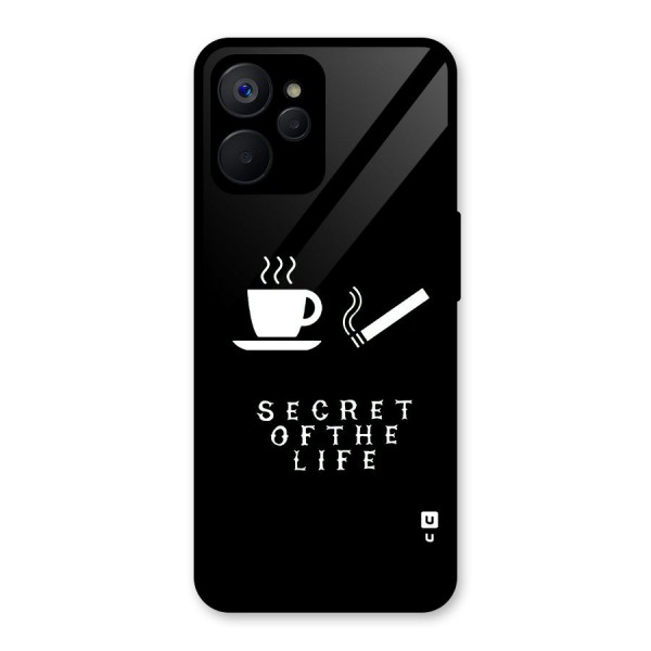 Secrate of Life Glass Back Case for Realme 9i 5G