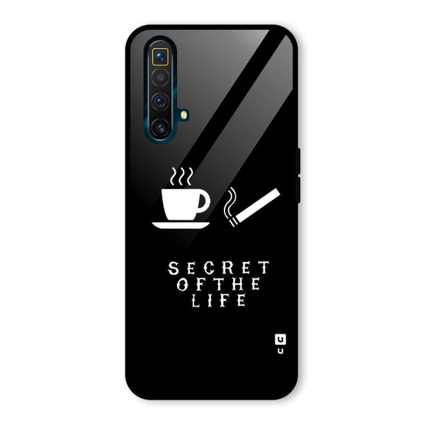 Secrate of Life Glass Back Case for Realme X3 SuperZoom