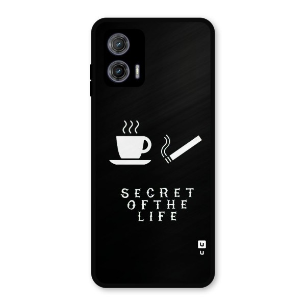 Secrate of Life Metal Back Case for Moto G73