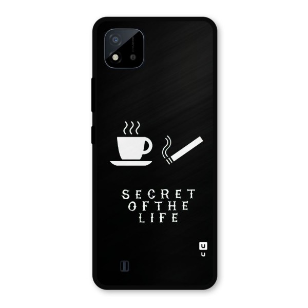 Secrate of Life Metal Back Case for Realme C11 2021