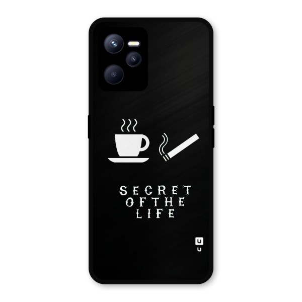 Secrate of Life Metal Back Case for Realme C35