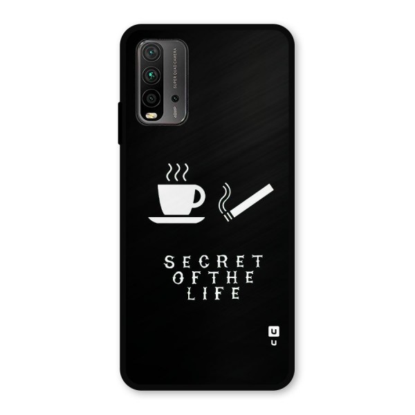 Secrate of Life Metal Back Case for Redmi 9 Power