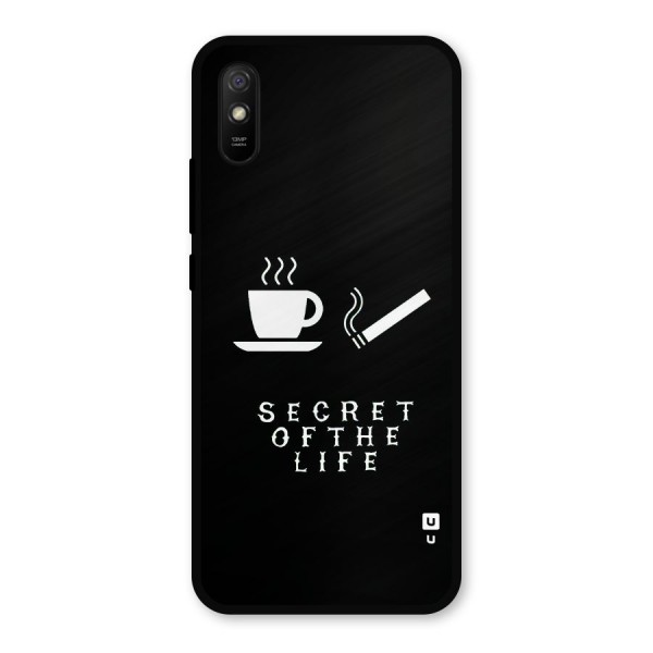 Secrate of Life Metal Back Case for Redmi 9i