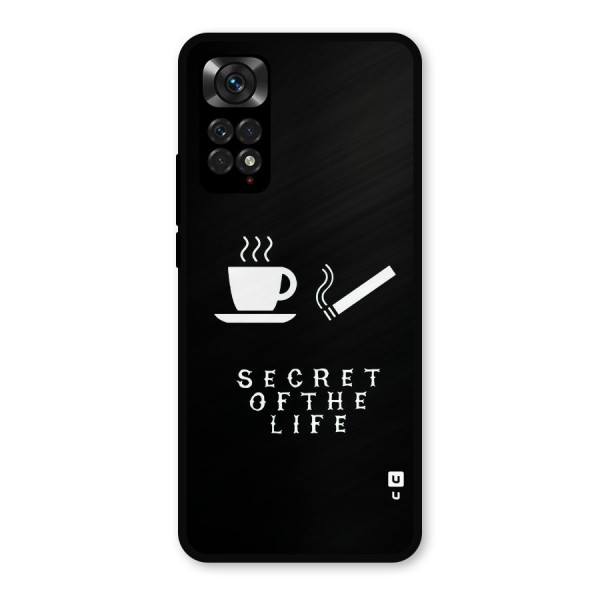 Secrate of Life Metal Back Case for Redmi Note 11