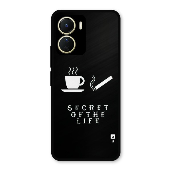 Secrate of Life Metal Back Case for Vivo Y16