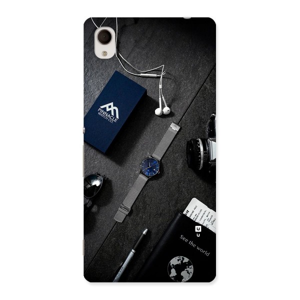 See The World Back Case for Xperia M4 Aqua