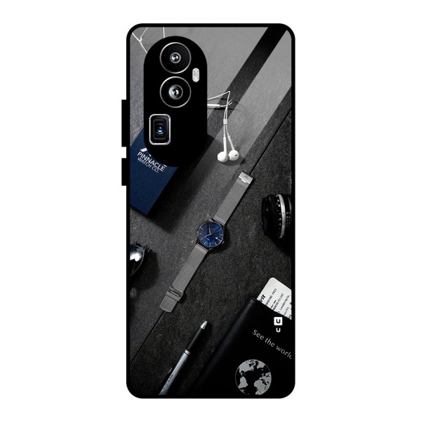 See The World Glass Back Case for Oppo Reno10 Pro Plus
