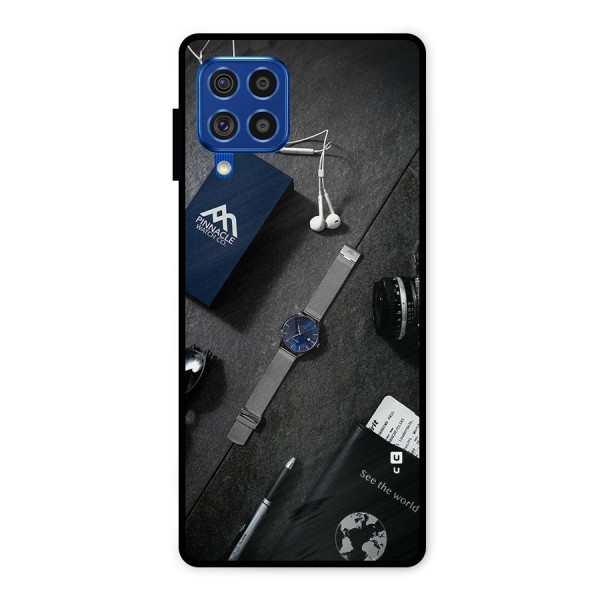 See The World Metal Back Case for Galaxy F62