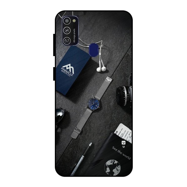 See The World Metal Back Case for Galaxy M30s