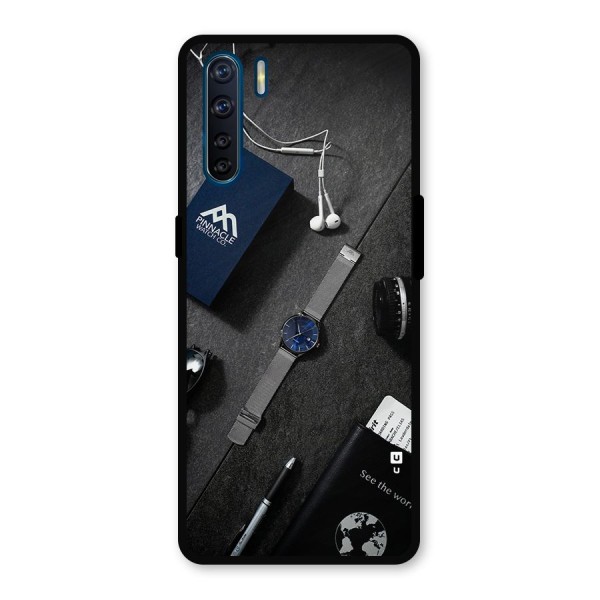 See The World Metal Back Case for Oppo F15