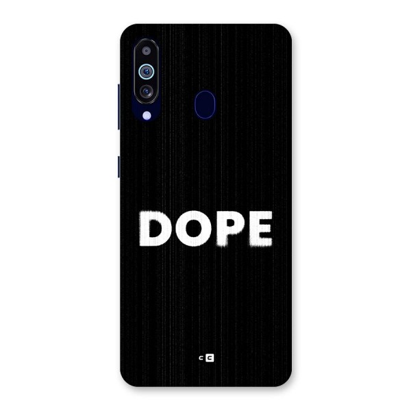 Sense Alert Back Case for Galaxy A60