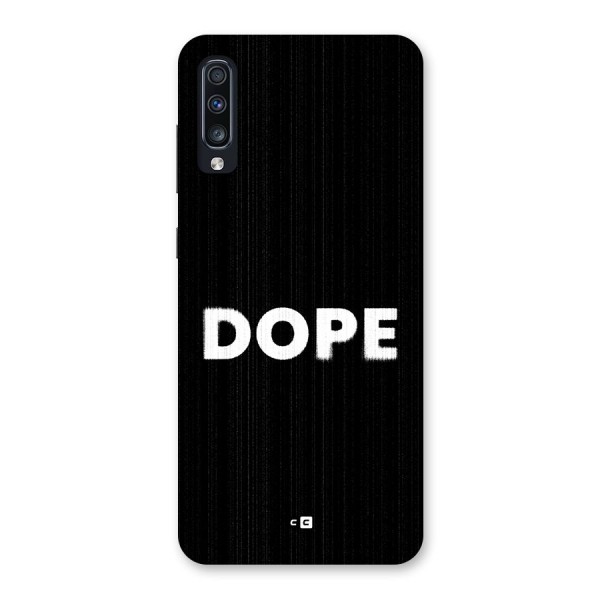 Sense Alert Back Case for Galaxy A70s