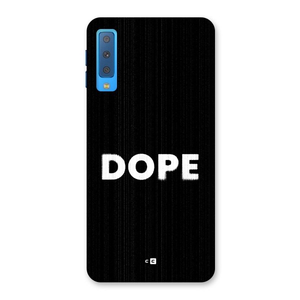 Sense Alert Back Case for Galaxy A7 (2018)