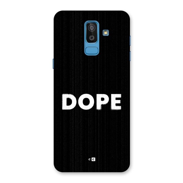 Sense Alert Back Case for Galaxy J8