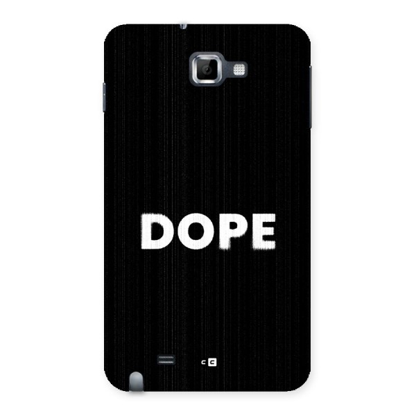 Sense Alert Back Case for Galaxy Note