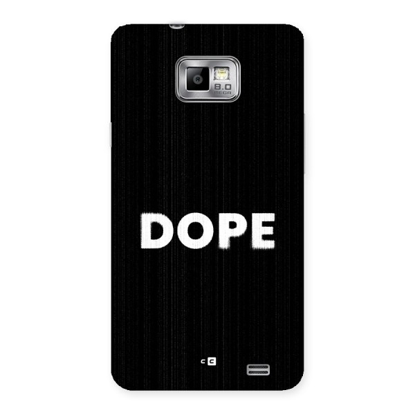 Sense Alert Back Case for Galaxy S2