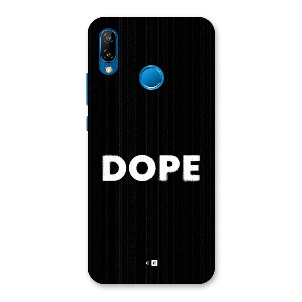 Sense Alert Back Case for Huawei P20 Lite