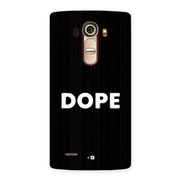 Sense Alert Back Case for LG G4