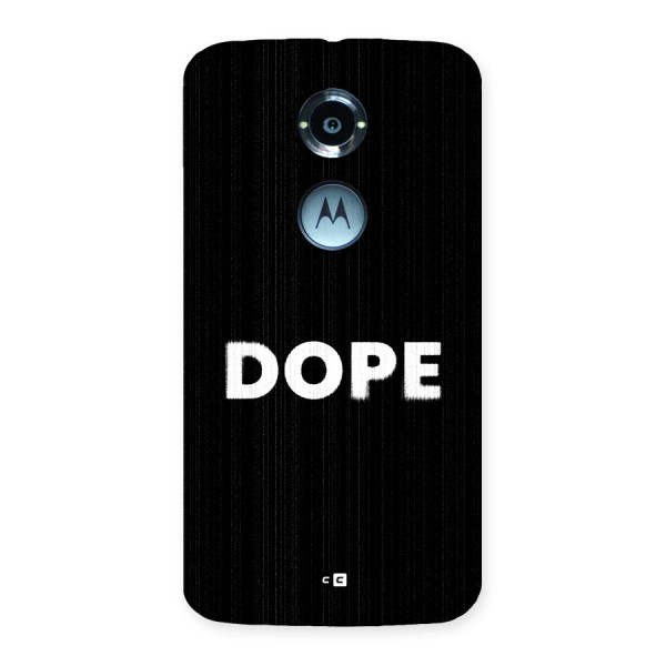 Sense Alert Back Case for Moto X2