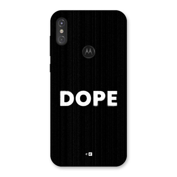 Sense Alert Back Case for Motorola One Power