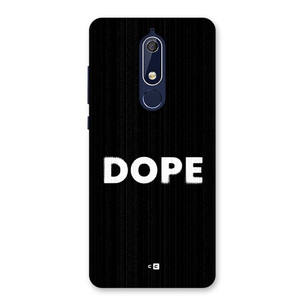 Sense Alert Back Case for Nokia 5.1