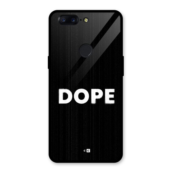 Sense Alert Glass Back Case for OnePlus 5T