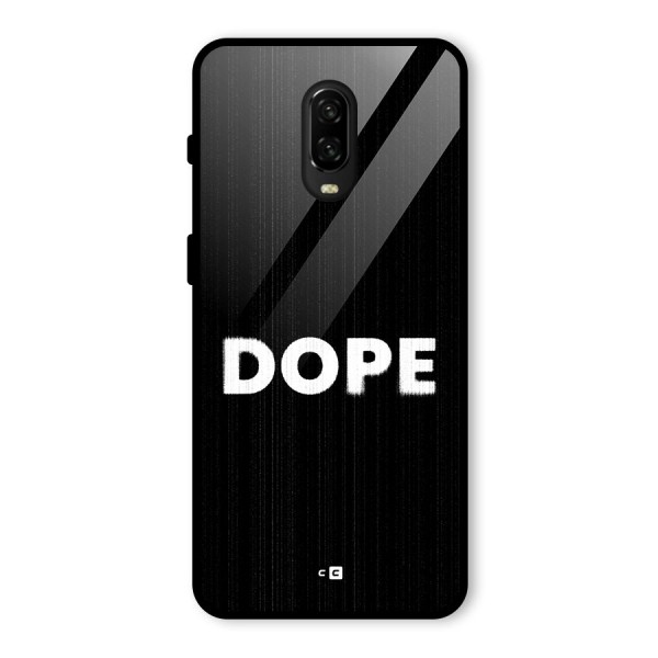 Sense Alert Glass Back Case for OnePlus 6T