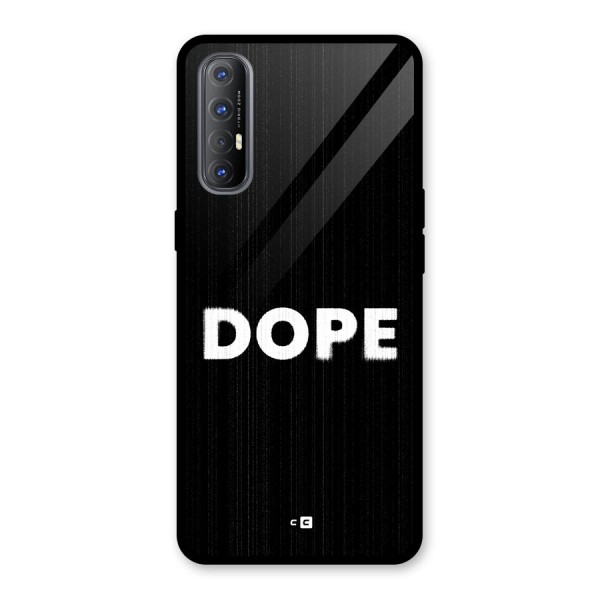 Sense Alert Glass Back Case for Oppo Reno3 Pro